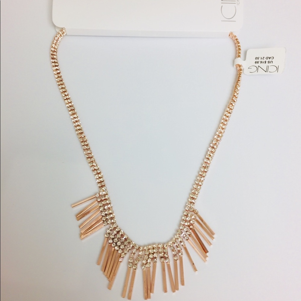 SALE 3 for $15 Icing Gold Necklace